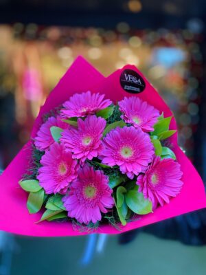 Pembe Renkli Gerbera Buketi